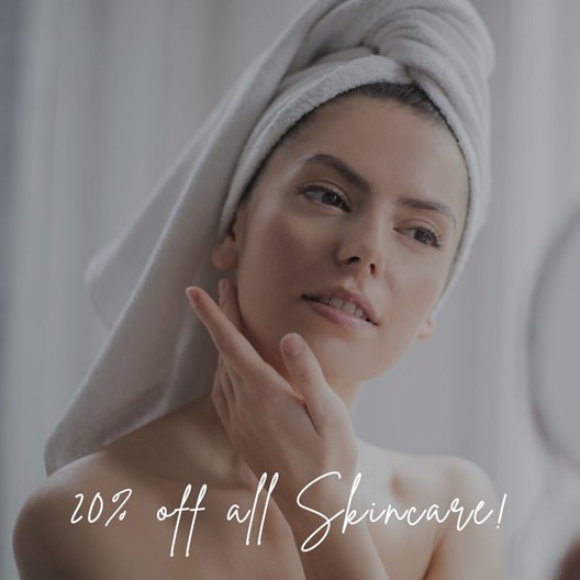 20% off all skincare in November 2022