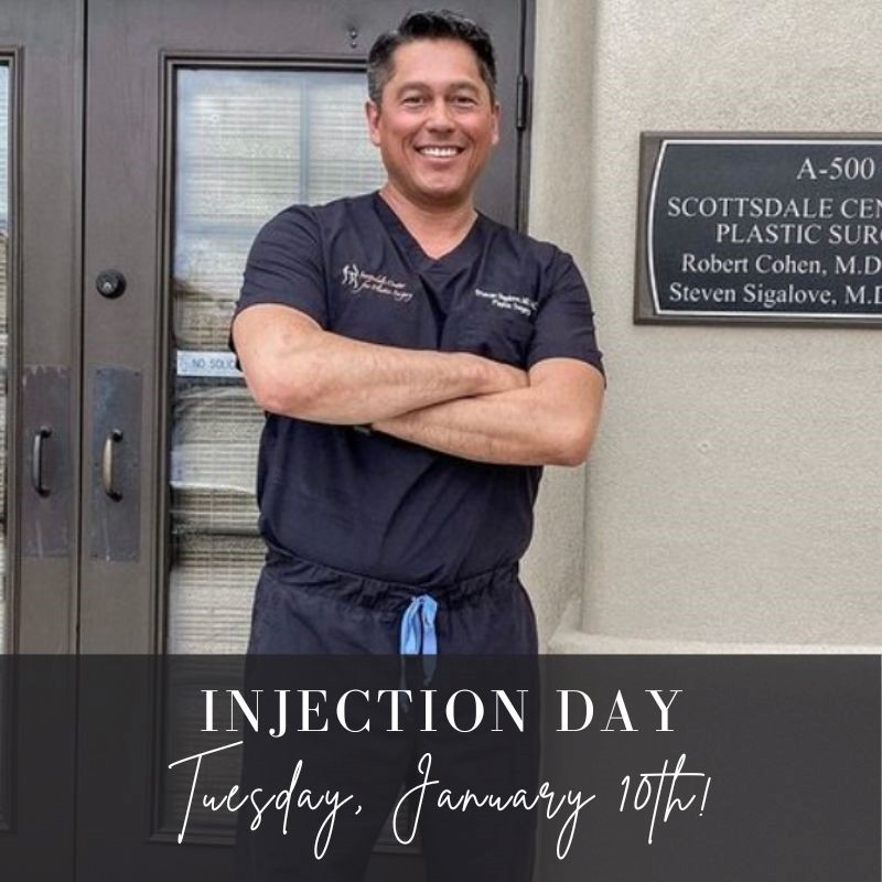 Dr. Sigalove injection day January 10