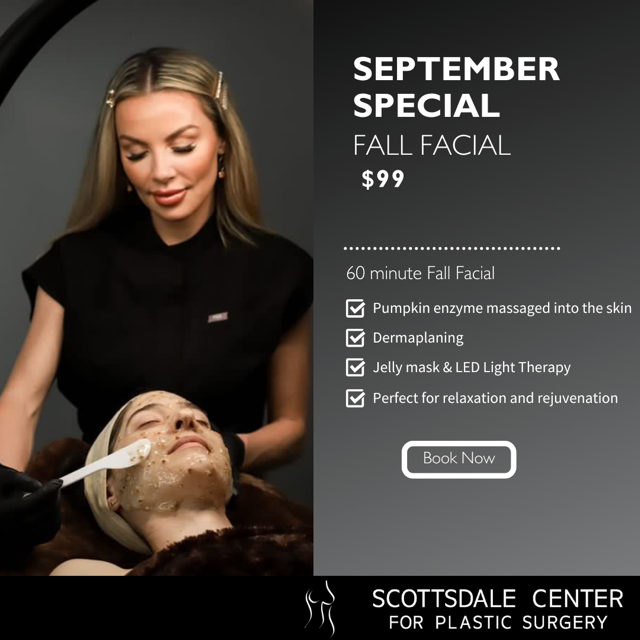 Jen's September special - $99 Fall Facial
