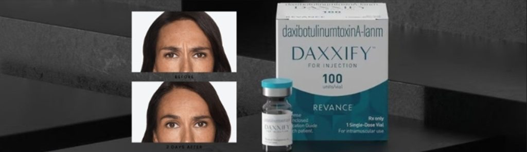 DAXXIFY for frown lines and wrinkles