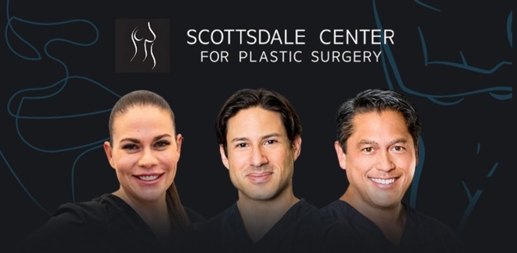 Amber Farace, Aesthetician & Laser Technician, Dr. Robert Cohen, and Dr. Steven Sigalove of Scottsdale Center for Plastic Surgery
